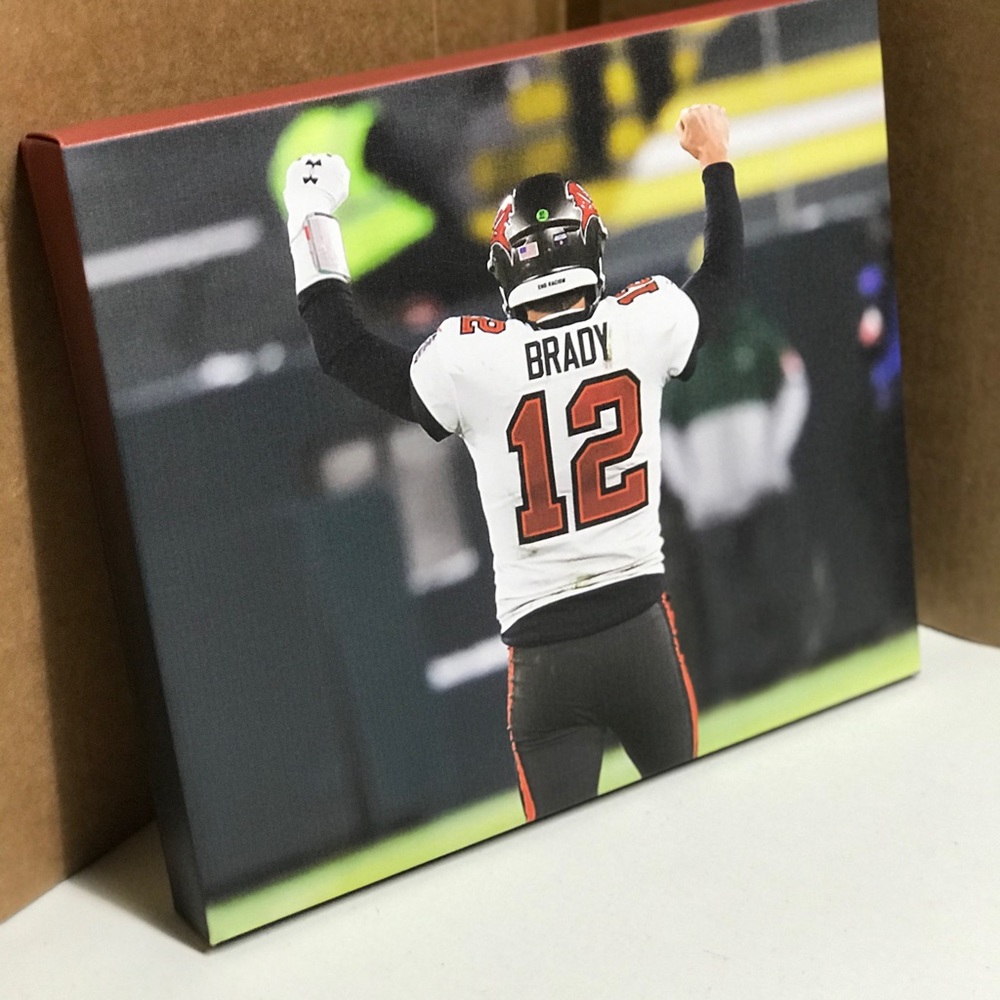 BRADY canvas print wall art size 12x14in